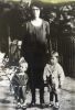 Hallman family: Annie (Corley) with children